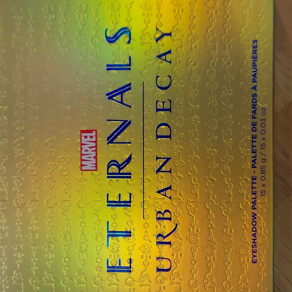 NEW Unused Urban Decay Marvel Studios Eternals Eyeshadow Palette Limited Edition